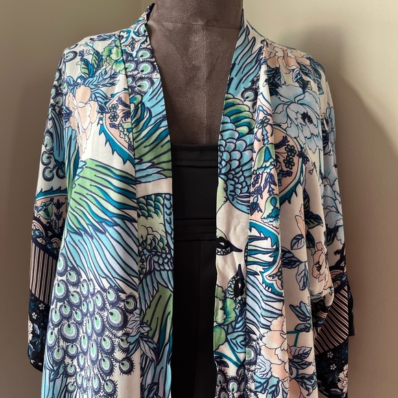 Peacock Robe L/XL - Picture 2 of 10